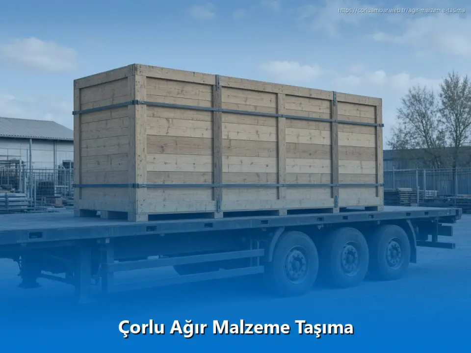 Çorlu Ağır Malzeme Taşıma