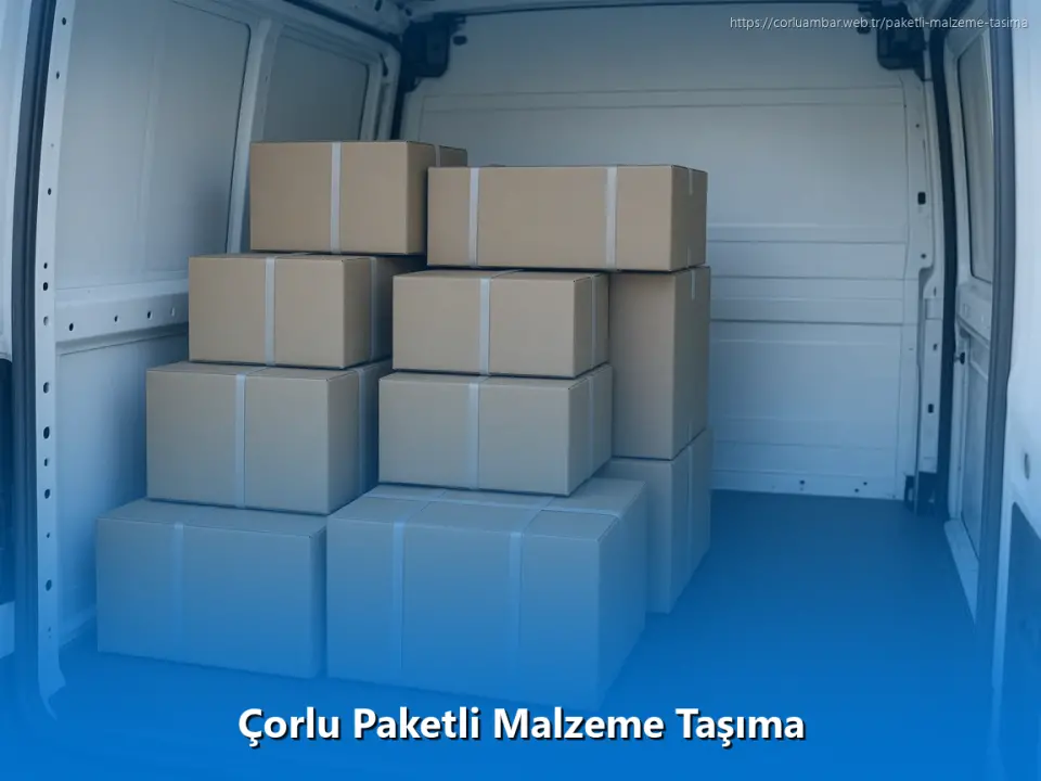 Çorlu Paketli Malzeme Taşıma