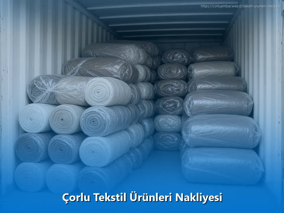 Çorlu Tekstil Ürünleri Nakliyesi